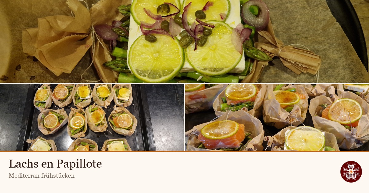 Lachs en Papillote — Unser mediterranes Highlight im Backpapier